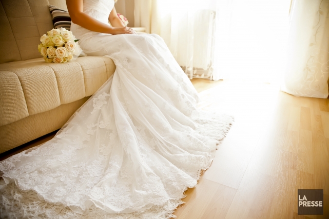 Robe de mariée usagée québec