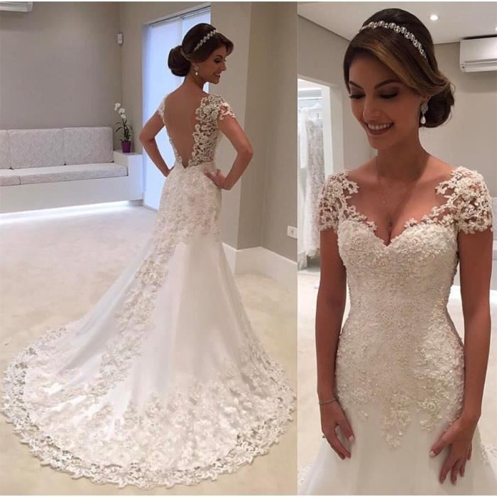 Robe de mariage en dentelle
