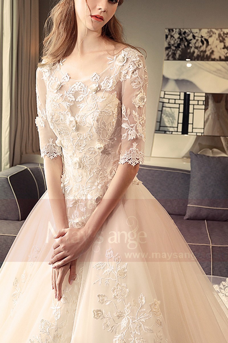 Robe de mariée ecru