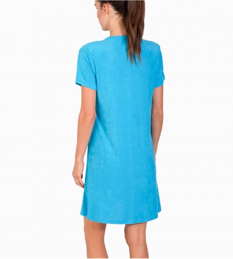 Robe de plage en eponge