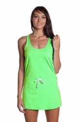 Robe de plage fluo