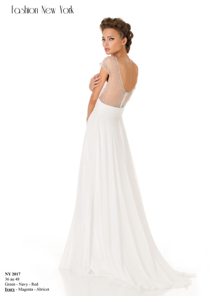 Robe dentelle new yorker