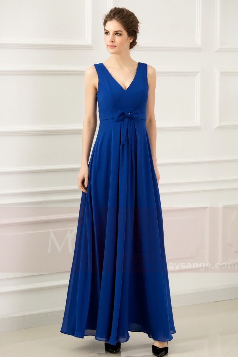Robe longue cocktail mariage