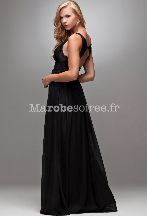 Robe de soirée évasée