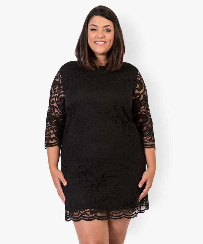 Robe dentelle taille 46