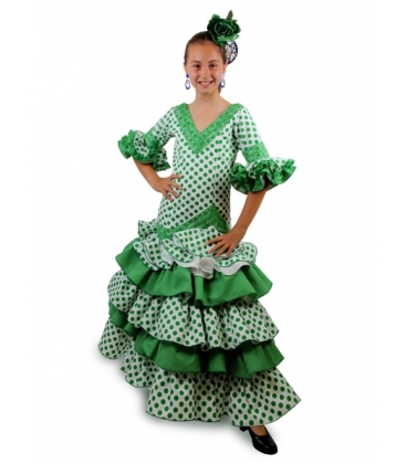 Robe fille flamenco