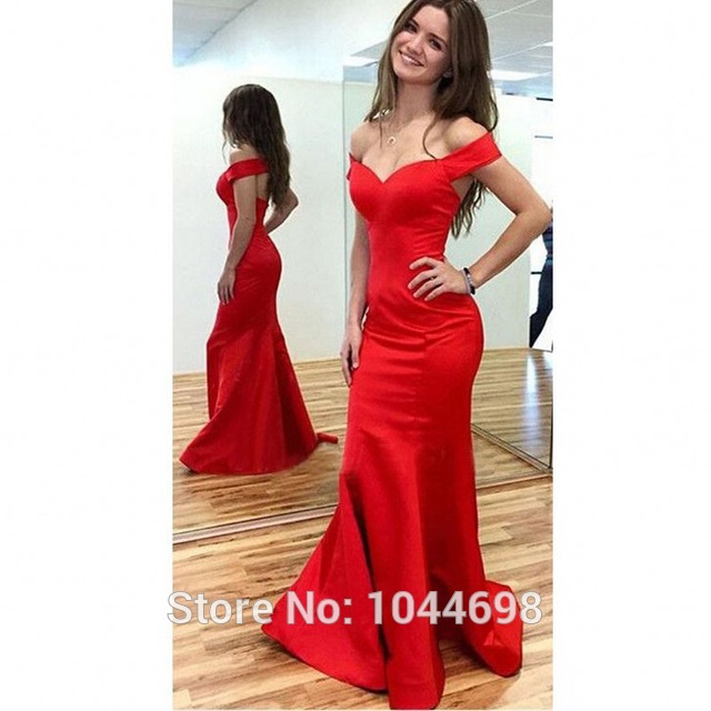 Robe du soir rouge