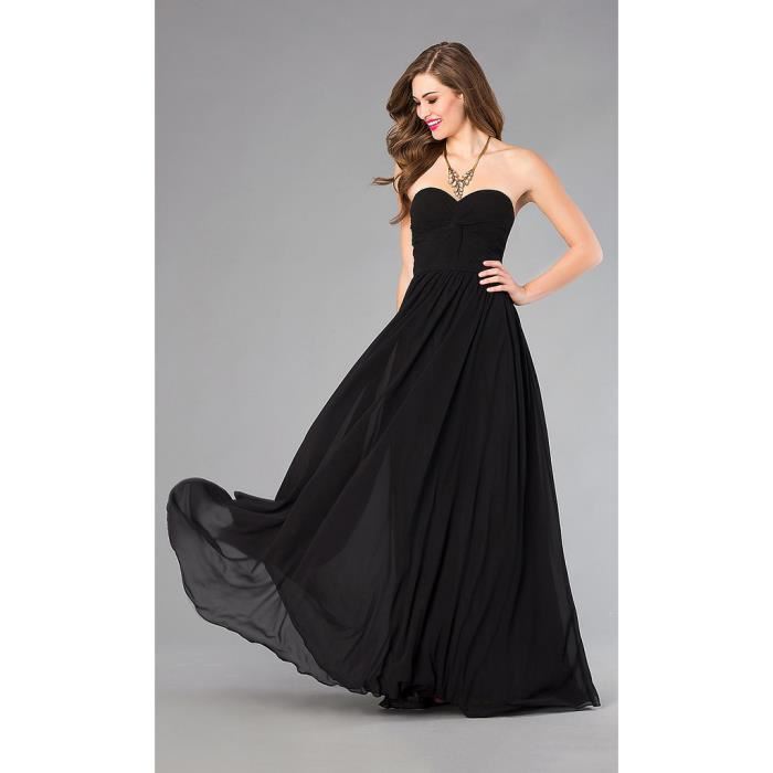 Robe de soirée bustier