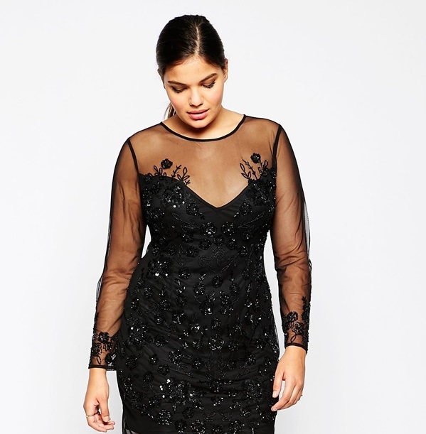 Robe pour une fille ronde