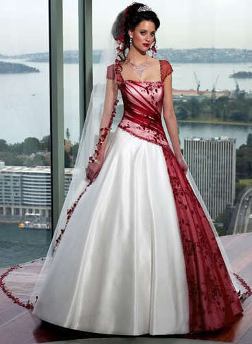 Robes de mariée 2 couleurs