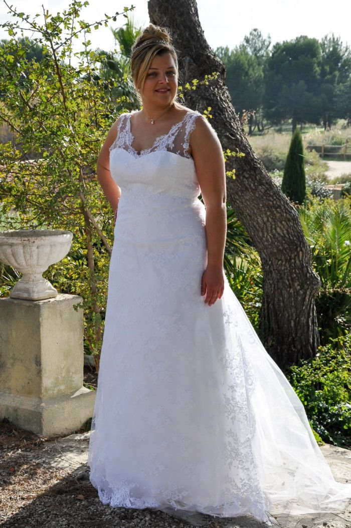 Robe de mariée taille xl