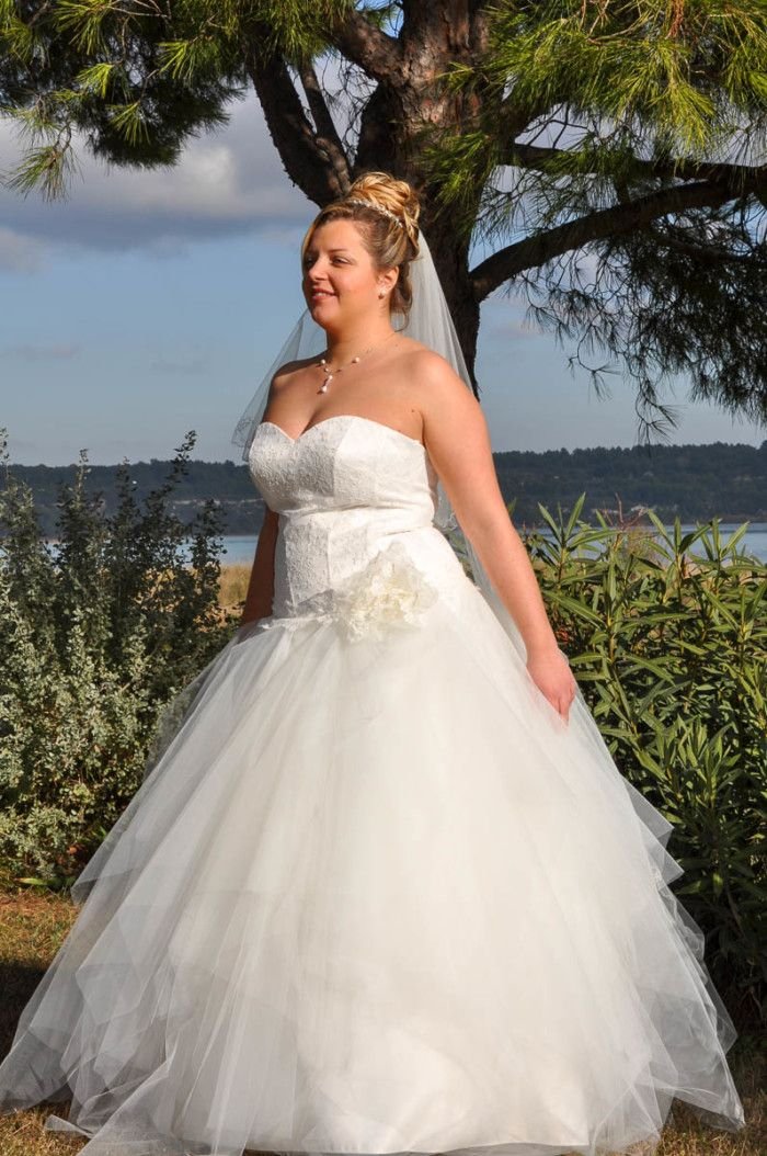 Robes de mariée femme ronde