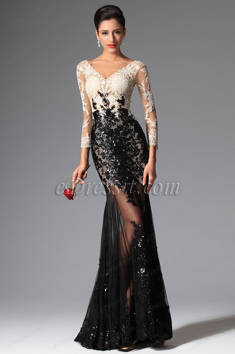 Robe ceremonie dentelle