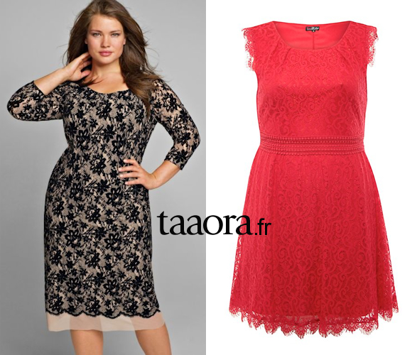 Robe dentelle 42