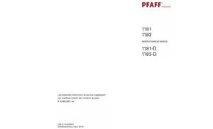 Machine à coudre pfaff 1181