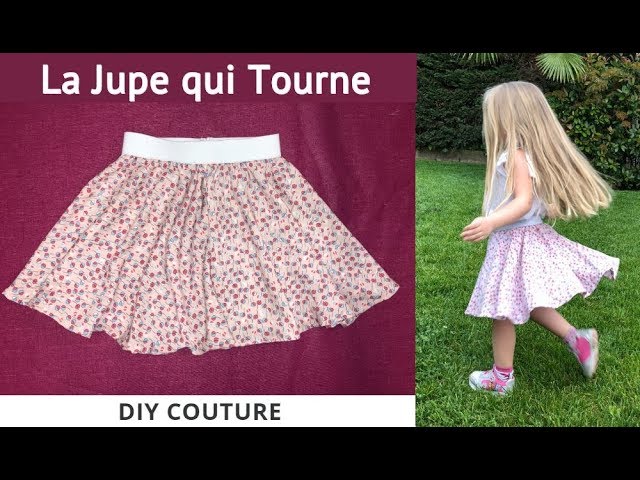 Jupe facile machine a coudre