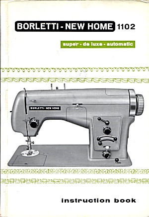 Machine a coudre borletti 1102
