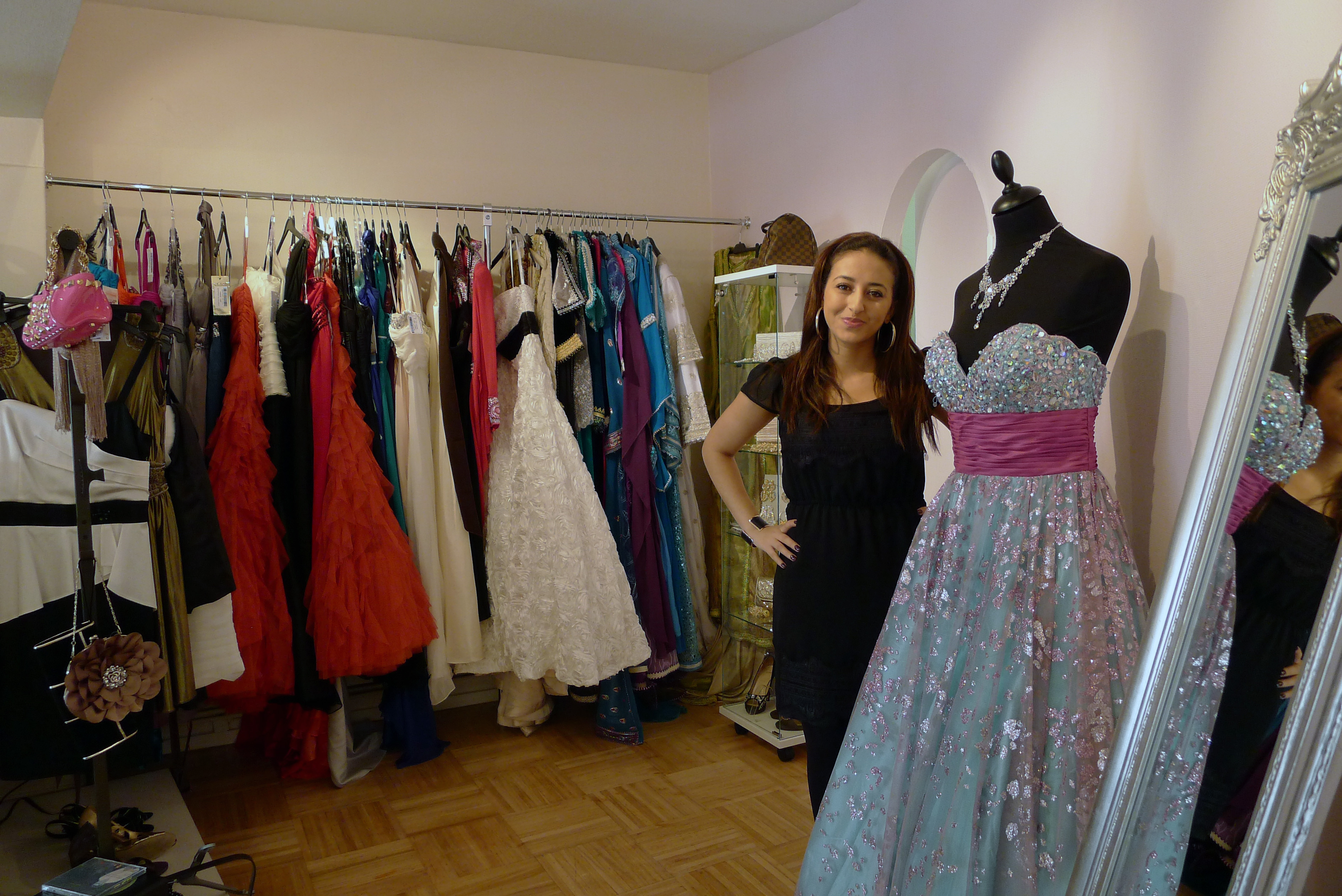 Boutique des robes de soirée