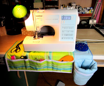 Poubelle machine a coudre
