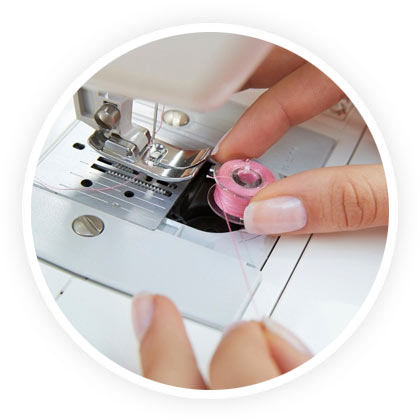 Enfile aiguille machine a coudre