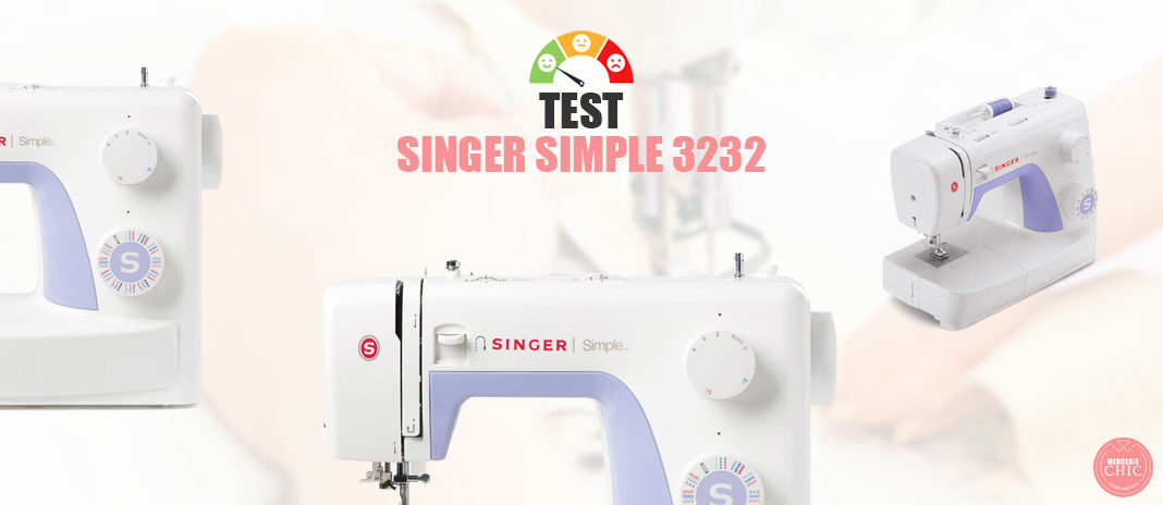 Machine à coudre singer simple 32 programmes