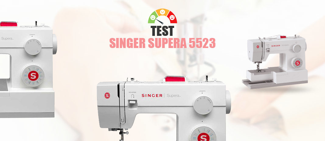 Machine à coudre singer supera 5523