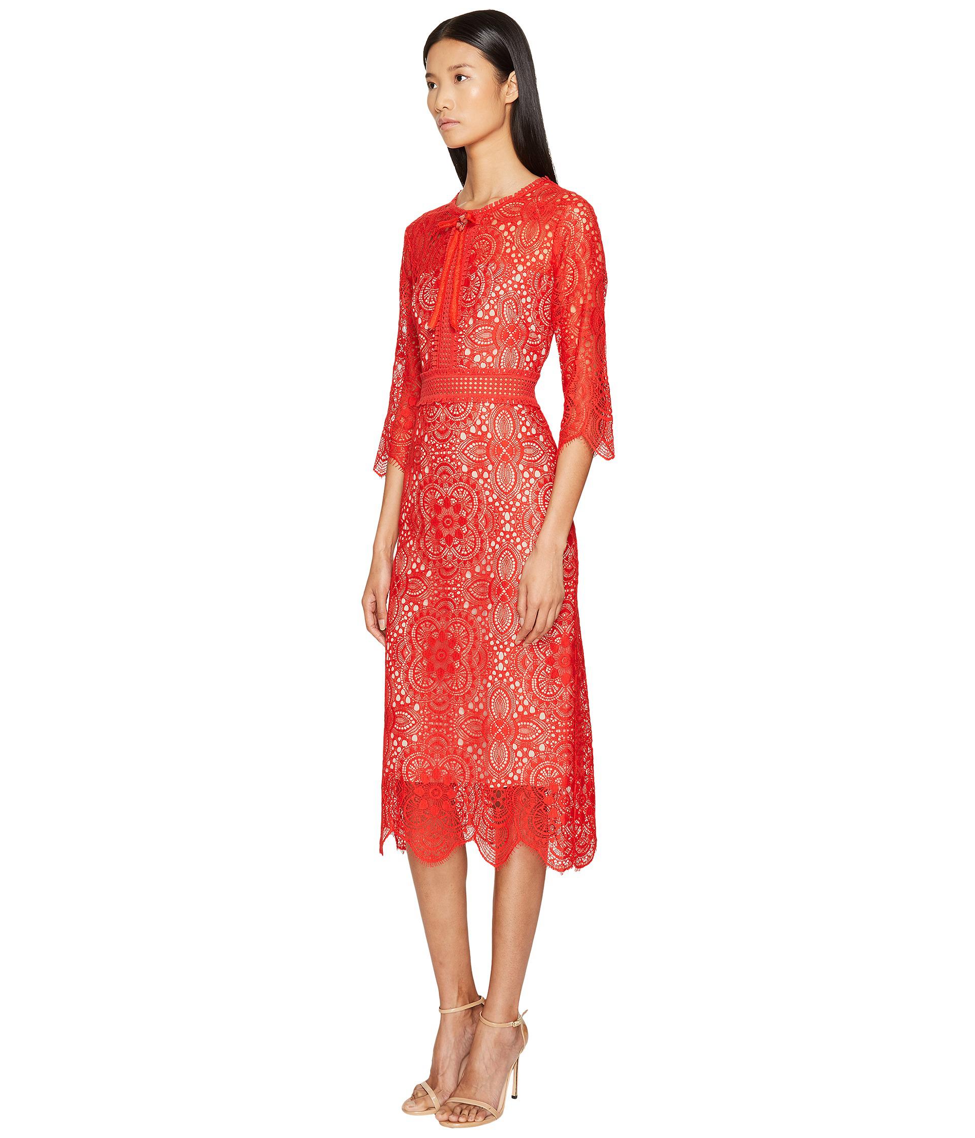 Robe dentelle kooples