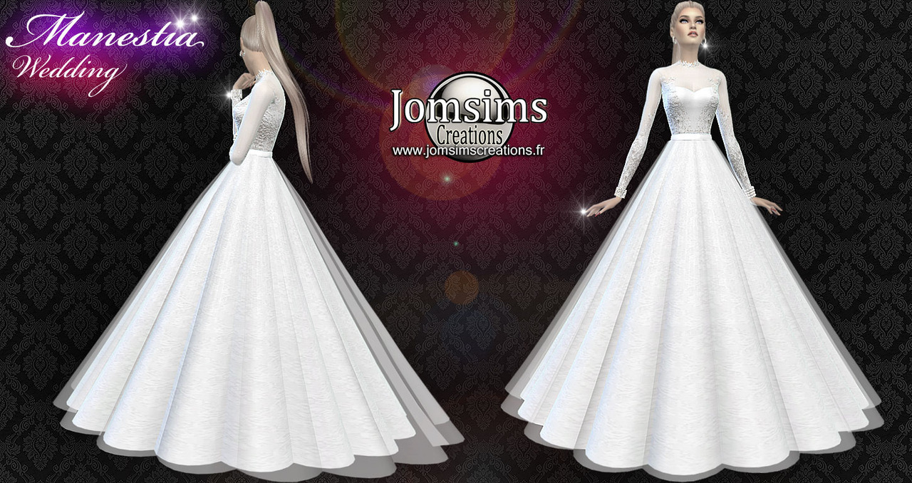 Sims 4 robe de marié