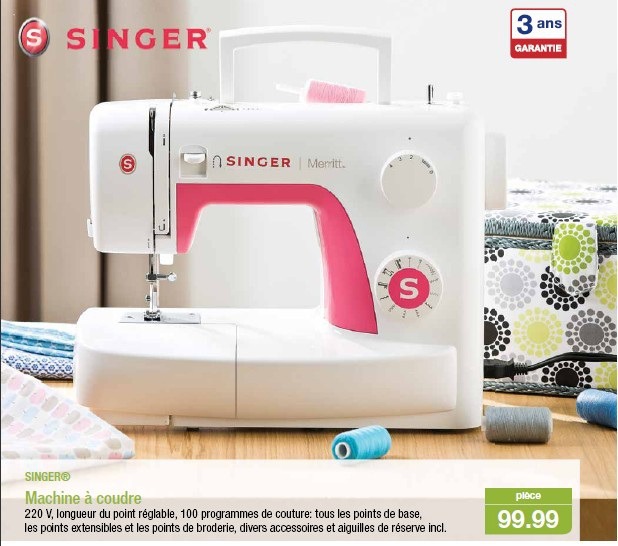 Machine a coudre singer promotion