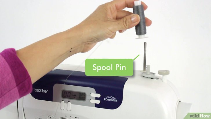 Comment enfiler la machine à coudre
