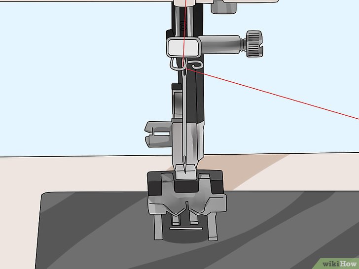 Guide fil machine a coudre singer