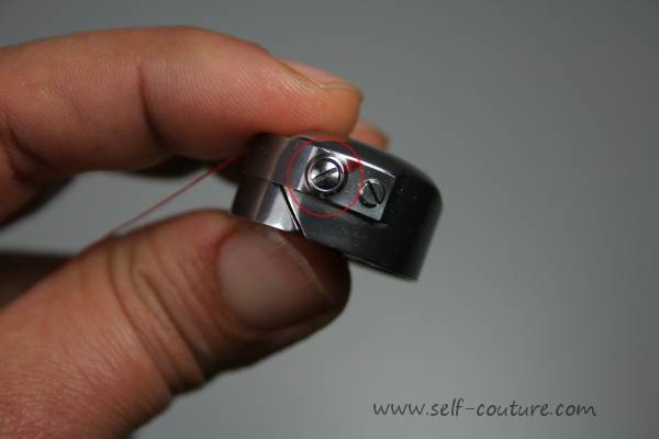 Probleme cannette machine a coudre